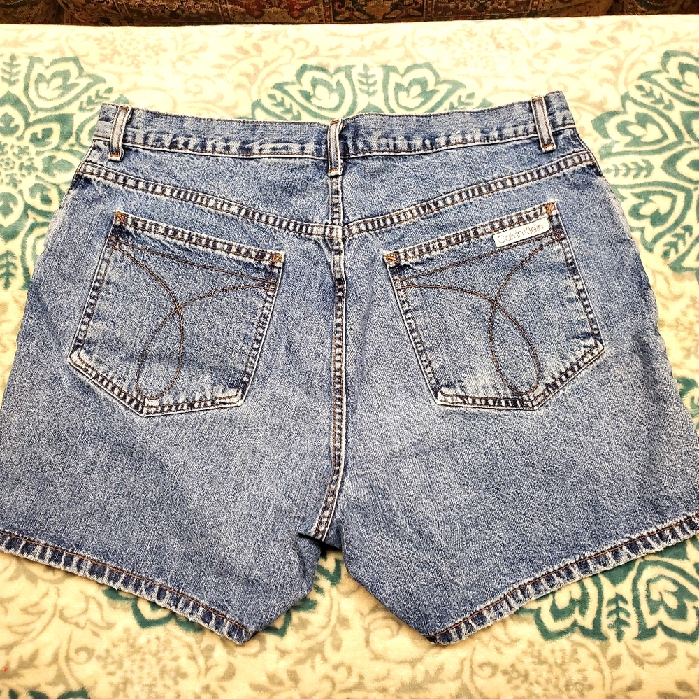 Vintage Calvin Klein Jeans High Waist Mom Shorts